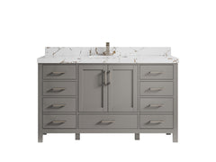 Malibu 60 in. W x 22 in. D Single Sink Bathroom Vanity - photo 37
