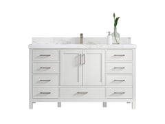 Malibu 60 in. W x 22 in. D Single Sink Bathroom Vanity - photo 1