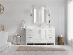 Malibu 60 in. W x 22 in. D Single Sink Bathroom Vanity - photo 4