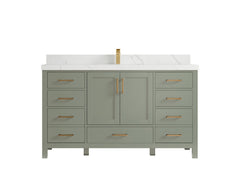 Malibu 60 in. W x 22 in. D Single Sink Bathroom Vanity - photo 7
