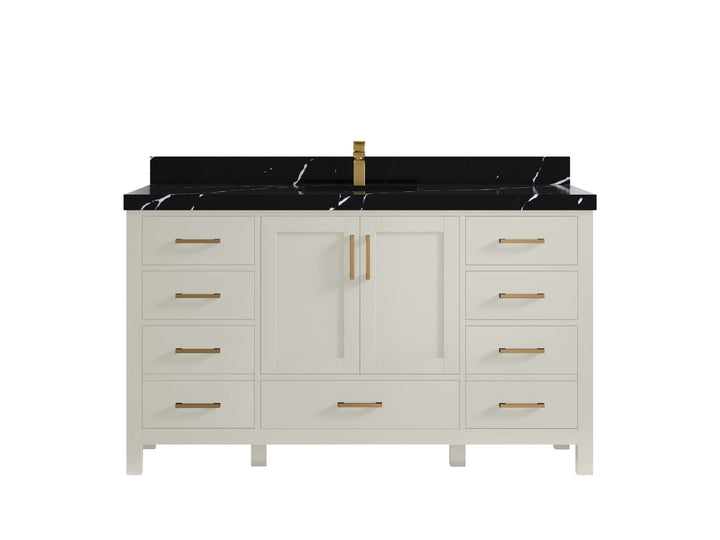 Malibu 60 in. W x 22 in. D Single Sink Bathroom Vanity - photo 9
