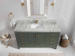 Malibu 60 in. W x 22 in. D Single Sink Bathroom Vanity - photo 45
