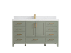 Malibu 60 in. W x 22 in. D Single Sink Bathroom Vanity - photo 11