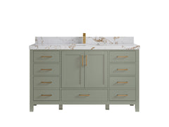 Malibu 60 in. W x 22 in. D Single Sink Bathroom Vanity - photo 36
