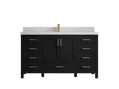 Malibu 60 in. W x 22 in. D Single Sink Bathroom Vanity - photo 1