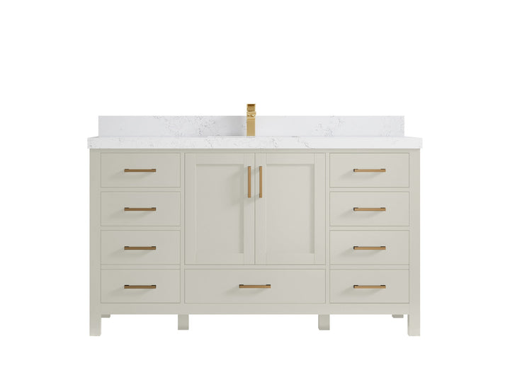 Malibu 60 in. W x 22 in. D Single Sink Bathroom Vanity - photo 29