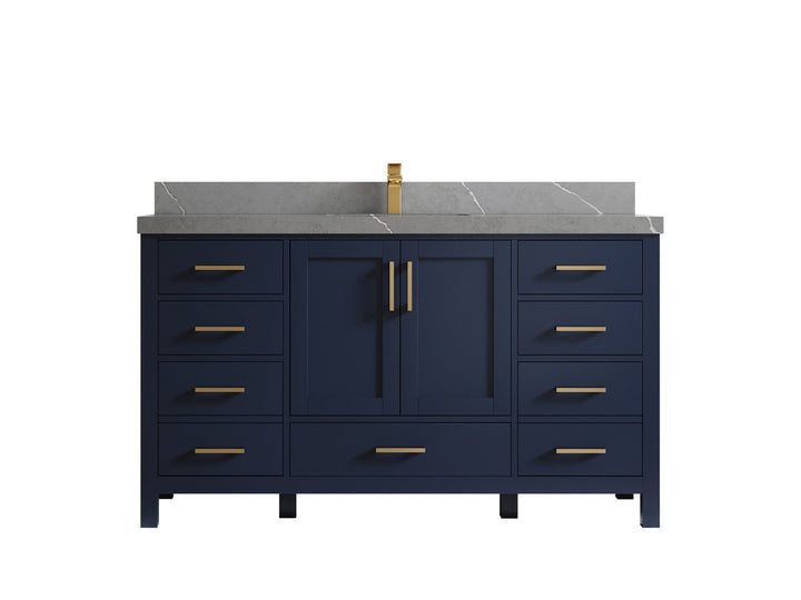 Malibu 60 in. W x 22 in. D Single Sink Bathroom Vanity - photo 35