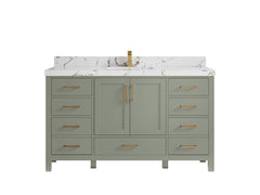 Malibu 60 in. W x 22 in. D Single Sink Bathroom Vanity - photo 34