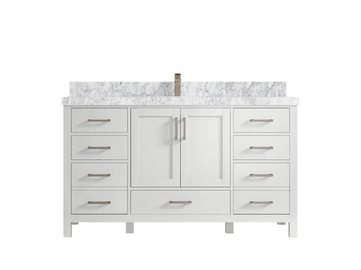 Malibu 60 in. W x 22 in. D Single Sink Bathroom Vanity - photo 7
