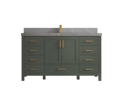 Malibu 60 in. W x 22 in. D Single Sink Bathroom Vanity - Willow Bath and Vanity