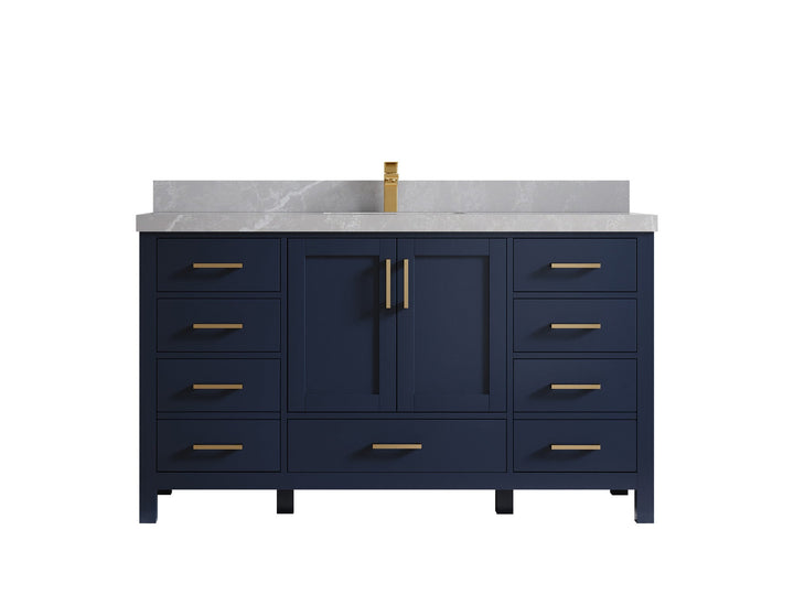 Malibu 60 in. W x 22 in. D Single Sink Bathroom Vanity - photo 33
