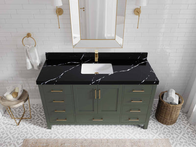 Malibu 60 in. W x 22 in. D Single Sink Bathroom Vanity - Willow Bath and Vanity