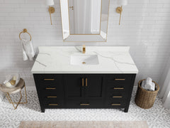 Malibu 60 in. W x 22 in. D Single Sink Bathroom Vanity - photo 16