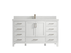 Malibu 60 in. W x 22 in. D Single Sink Bathroom Vanity - photo 9