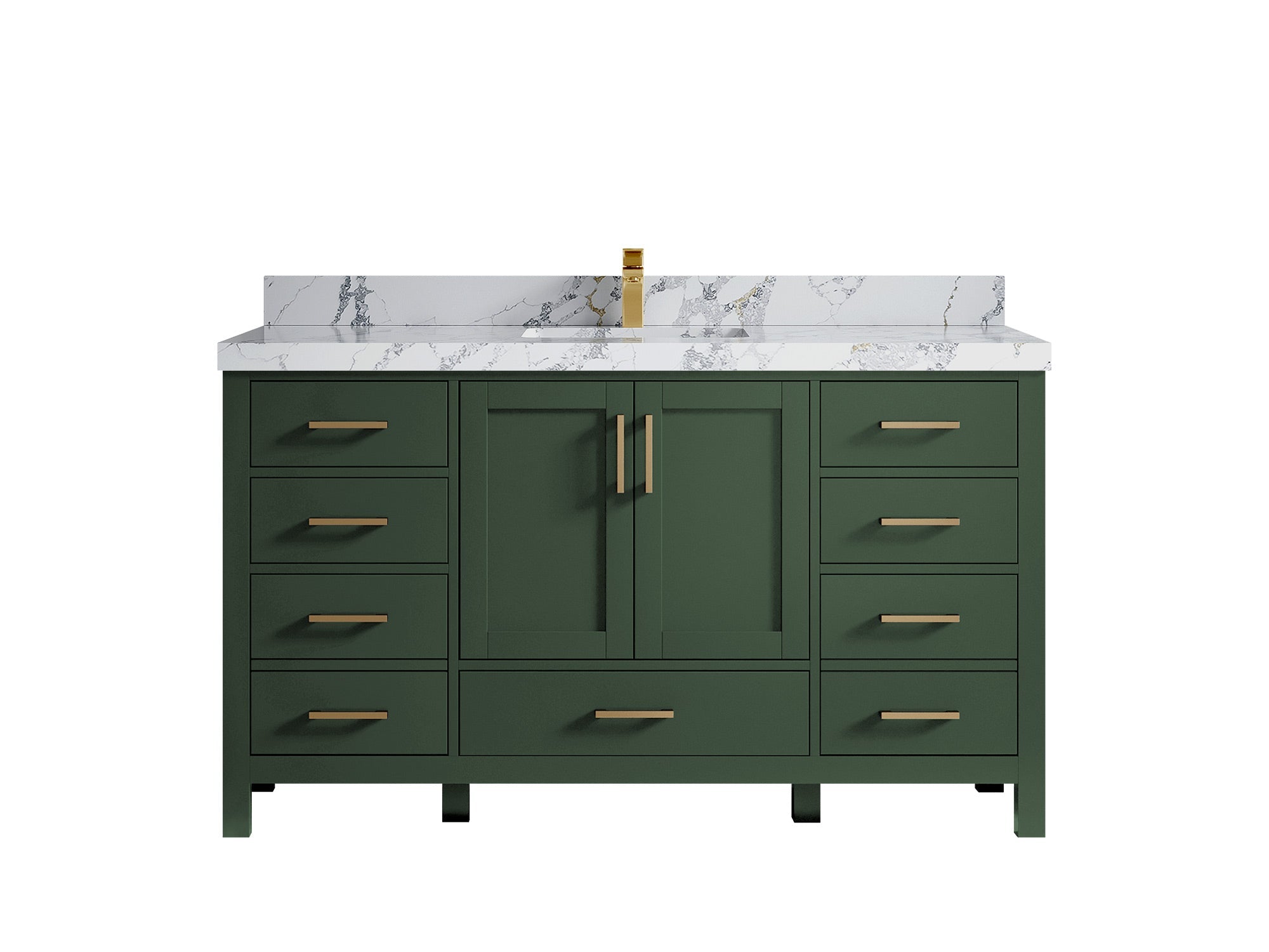 Malibu 60 in. W x 22 in. D Single Sink Bathroom Vanity - Willow Bath and Vanity