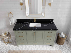 Malibu 60 in. W x 22 in. D Single Sink Bathroom Vanity - photo 14