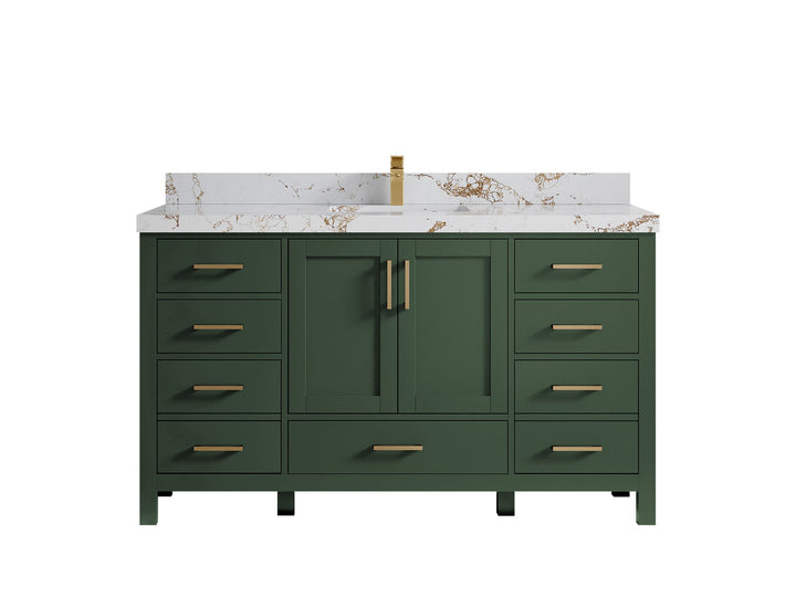 Malibu 60 in. W x 22 in. D Single Sink Bathroom Vanity - photo 39