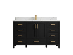 Malibu 60 in. W x 22 in. D Single Sink Bathroom Vanity - photo 25