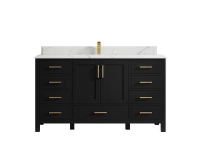 Malibu 60 in. W x 22 in. D Single Sink Bathroom Vanity - Willow Bath and Vanity