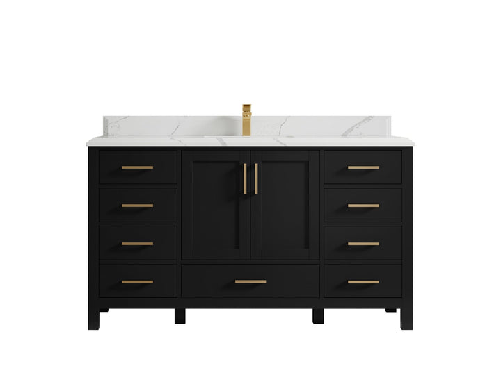 Malibu 60 in. W x 22 in. D Single Sink Bathroom Vanity - photo 25