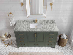 Malibu 60 in. W x 22 in. D Single Sink Bathroom Vanity - photo 13
