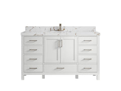 Malibu 60 in. W x 22 in. D Single Sink Bathroom Vanity - photo 33