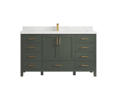 Malibu 60 in. W x 22 in. D Single Sink Bathroom Vanity - photo 16