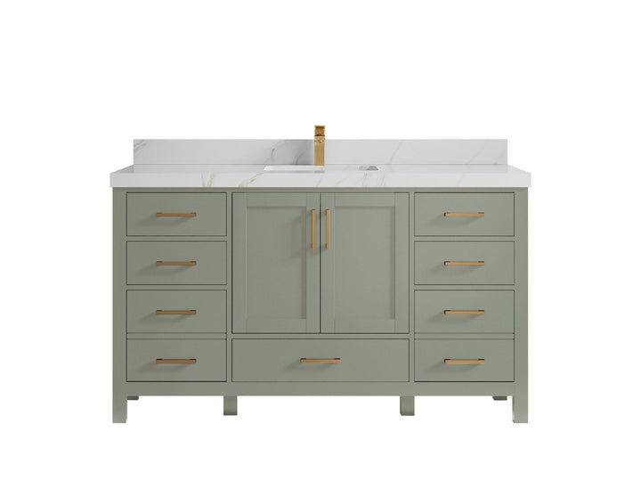 Malibu 60 in. W x 22 in. D Single Sink Bathroom Vanity - photo 17
