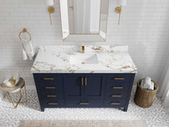 Malibu 60 in. W x 22 in. D Single Sink Bathroom Vanity - photo 38