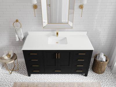 Malibu 60 in. W x 22 in. D Single Sink Bathroom Vanity - Willow Bath and Vanity