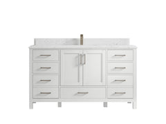 Malibu 60 in. W x 22 in. D Single Sink Bathroom Vanity - photo 23