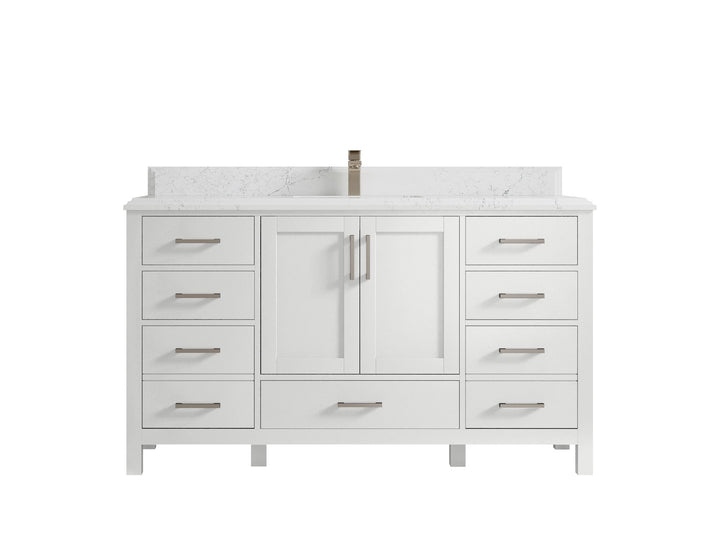 Malibu 60 in. W x 22 in. D Single Sink Bathroom Vanity - photo 23