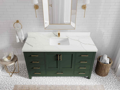 Malibu 60 in. W x 22 in. D Single Sink Bathroom Vanity - Willow Bath and Vanity