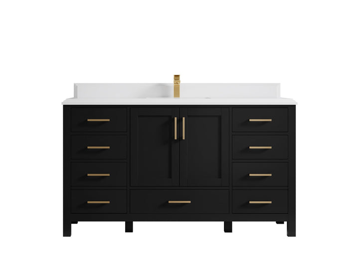 Malibu 60 in. W x 22 in. D Single Sink Bathroom Vanity - photo 29