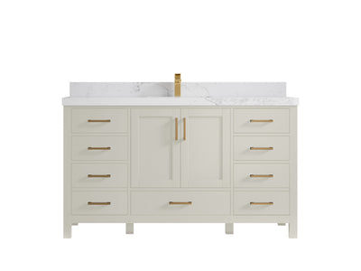 Malibu 60 in. W x 22 in. D Single Sink Bathroom Vanity - Willow Bath and Vanity