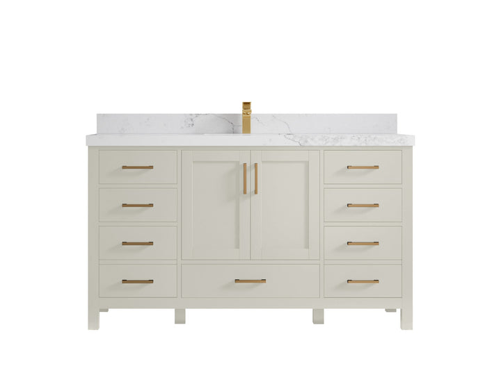 Malibu 60 in. W x 22 in. D Single Sink Bathroom Vanity - photo 19