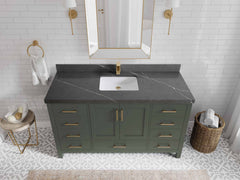 Malibu 60 in. W x 22 in. D Single Sink Bathroom Vanity - photo 37