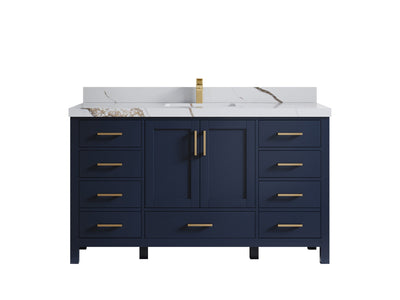 Malibu 60 in. W x 22 in. D Single Sink Bathroom Vanity - Willow Bath and Vanity