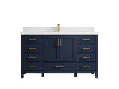 Malibu 60 in. W x 22 in. D Single Sink Bathroom Vanity - photo 45