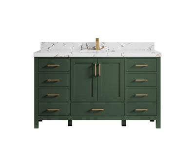 Malibu 60 in. W x 22 in. D Single Sink Bathroom Vanity - Willow Bath and Vanity
