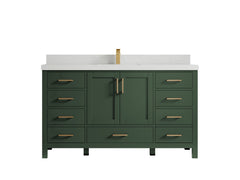 Malibu 60 in. W x 22 in. D Single Sink Bathroom Vanity - photo 13