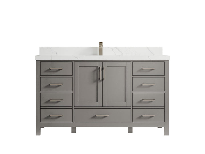 Malibu 60 in. W x 22 in. D Single Sink Bathroom Vanity - photo 17