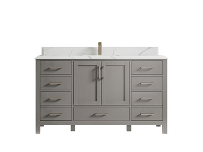 Malibu 60 in. W x 22 in. D Single Sink Bathroom Vanity - Willow Bath and Vanity