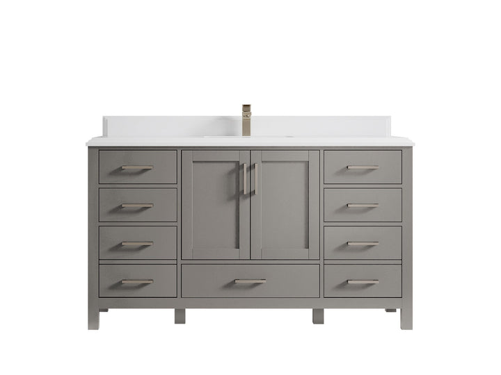 Malibu 60 in. W x 22 in. D Single Sink Bathroom Vanity - photo 29