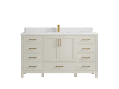 Malibu 60 in. W x 22 in. D Single Sink Bathroom Vanity - photo 25