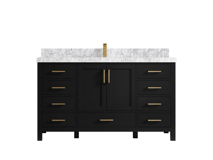 Malibu 60 in. W x 22 in. D Single Sink Bathroom Vanity - photo 11