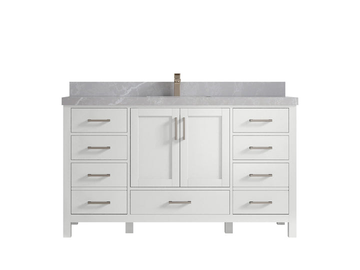 Malibu 60 in. W x 22 in. D Single Sink Bathroom Vanity - photo 29