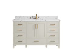 Malibu 60 in. W x 22 in. D Single Sink Bathroom Vanity - photo 35