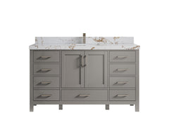 Malibu 60 in. W x 22 in. D Single Sink Bathroom Vanity - photo 39