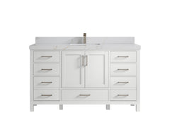 Malibu 60 in. W x 22 in. D Single Sink Bathroom Vanity - photo 19